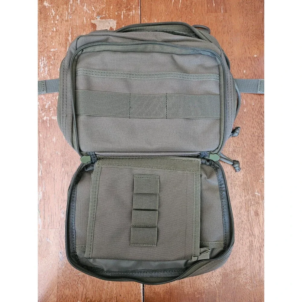 Wynex Tactical Admin Molle Pouch Olive Green Army Military Camping Hiking EMT